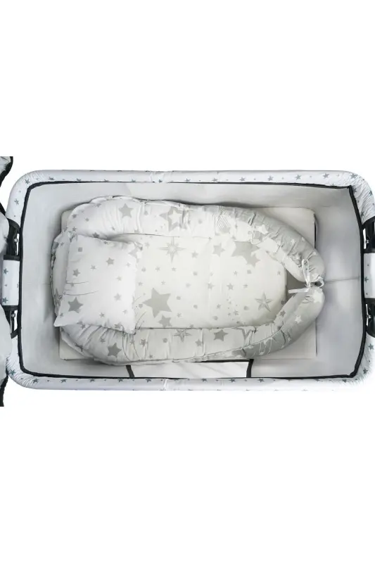 Btrend Babynest Bed and Pillow+ Pocket Gift Shaker - 3