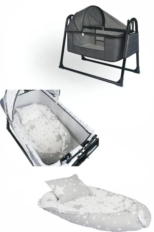 Btrend Babynest Bed and Pillow+ Pocket Gift Shaker - 5
