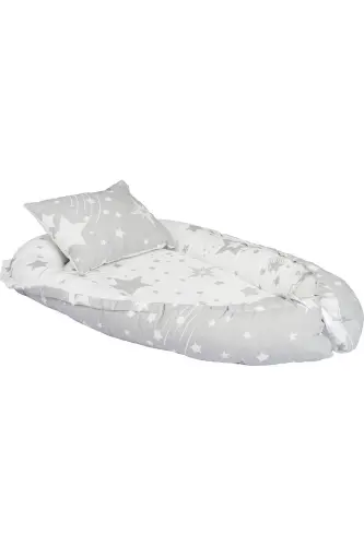 Btrend Babynest Кровать и подушка + подарочная сумка. Раскачивающаяся корзина-кровать для младенцев, гамак, комплект из 2 предметов. - ÖZBAY (1)
