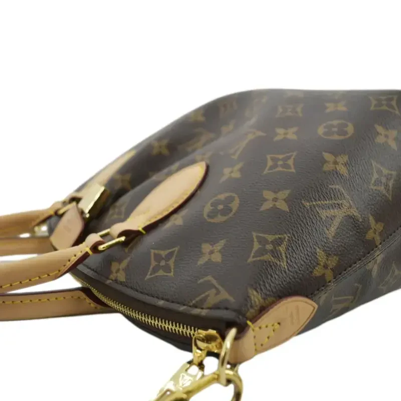 Б/у LOUIS VUITTON Boetie PM NM Кожаная сумка-мессенджер с монограммой Brown - 7