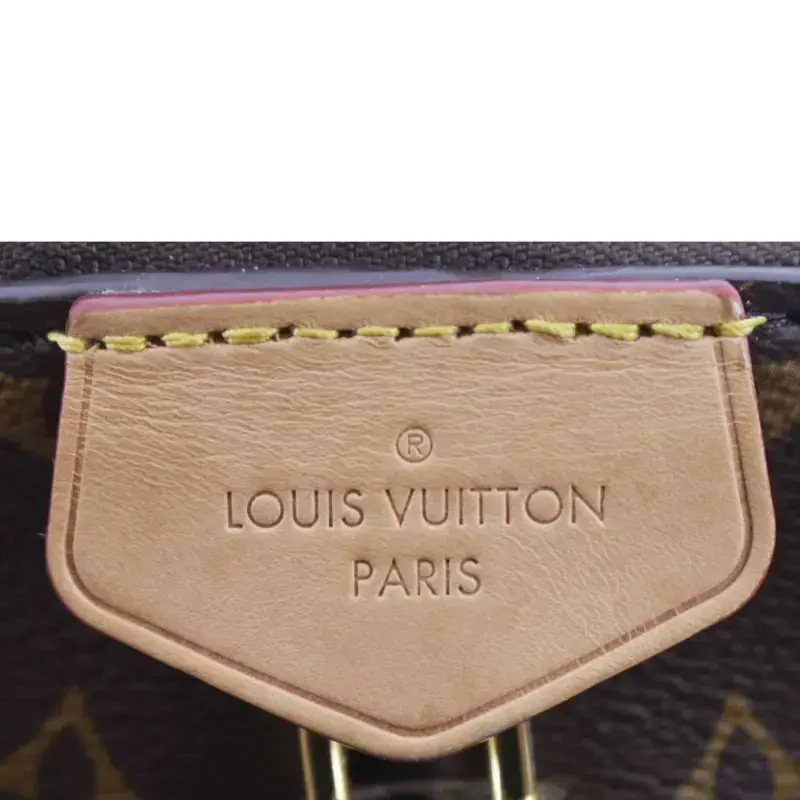 Б/у LOUIS VUITTON Boetie PM NM Кожаная сумка-мессенджер с монограммой Brown - 12
