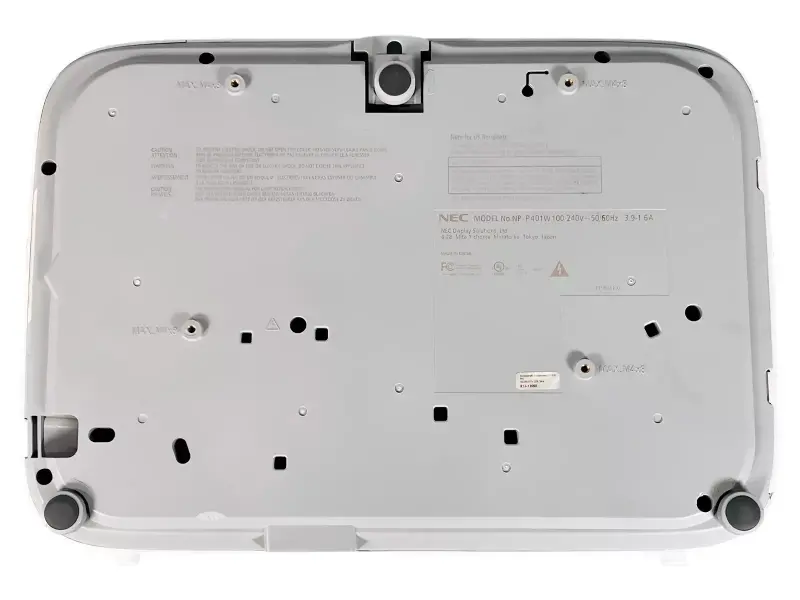 Б/у проектор NEC P401W Digital Projector 4000 ANSI 3LCD для профессионального использования в корпорациях с комплектом аксессуаров HD HDMI - 7