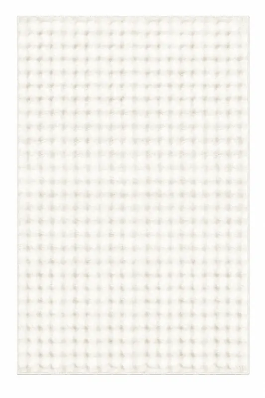 Bubble Peluş Kaymaz Taban Yıkanabilir Yumuşak Salon Yatak Odası Halısı Kilim Krem - Kremxcz - 2