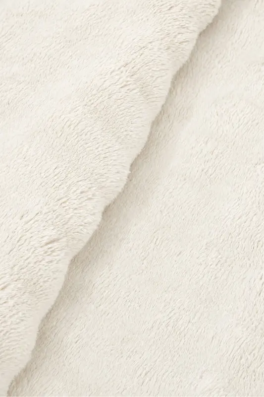 Bubble Peluş Kaymaz Taban Yıkanabilir Yumuşak Salon Yatak Odası Halısı Kilim Krem - Kremxcz - 3