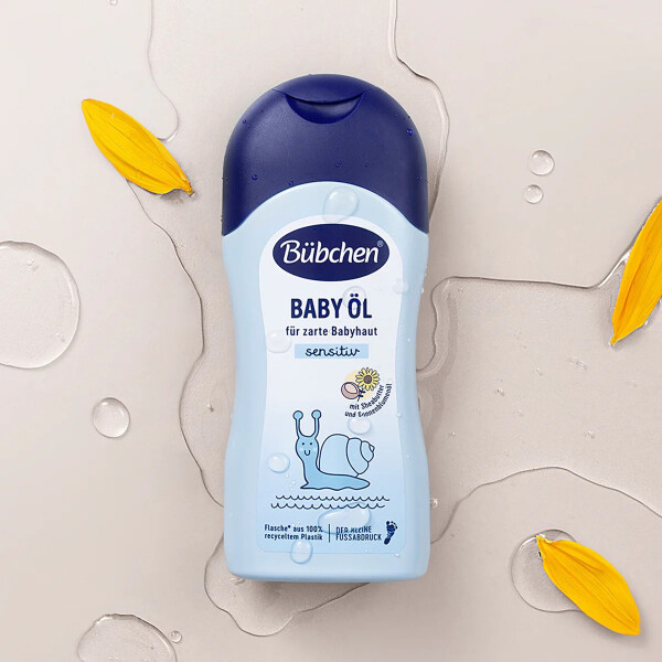 Bübchen Newborn Sensitive Baby Oil 200 ml - 3