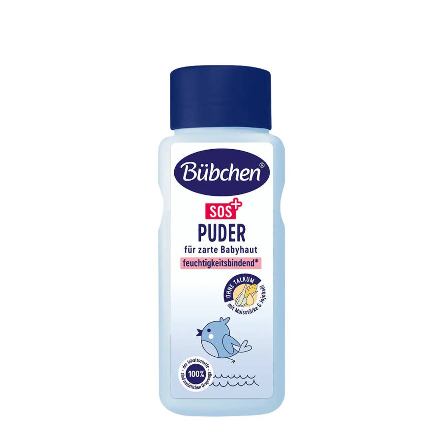 Bübchen SOS+ Fragrance Free Baby Powder 80 gr - 1