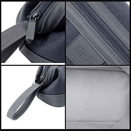 BUBM Travel Case Compatible with Dyson Airwrap & Curling Iron, Portable Hair Dryer Carrying Bag Waterproof Storage for Dyson Supersonic Styler AttacModazoneents Protection - 4