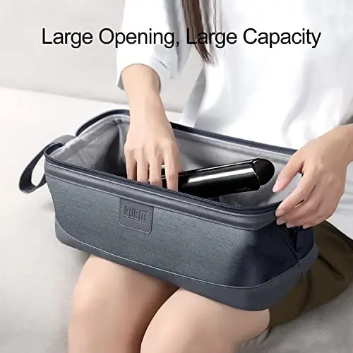 BUBM Travel Case Compatible with Dyson Airwrap & Curling Iron, Portable Hair Dryer Carrying Bag Waterproof Storage for Dyson Supersonic Styler AttacModazoneents Protection - 6