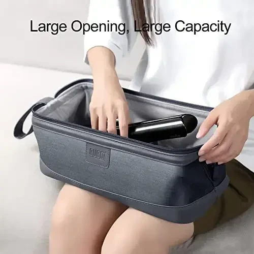 BUBM Travel Case Compatible with Dyson Airwrap & Curling Iron, Portable Hair Dryer Carrying Bag Waterproof Storage for Dyson Supersonic Styler AttacModazoneents Protection - 6