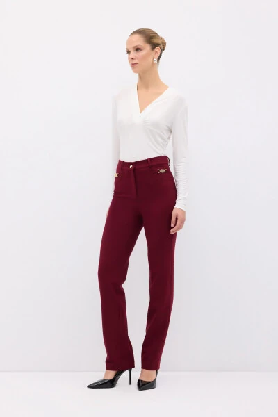 Buckle Detail Trousers - ADL