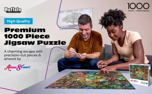 Buffalo Games - Aimee Stewart - The Butterfly Ball - 1000 Piece Jigsaw Puzzle for Adults -Challenging Puzzle Perfect for Game Nights - Finished Size is 26.75 x 19.75 