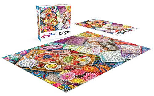 Buffalo Games - Aimee Stewart - To'shakda nonushta - 1000 qismli jigo-jigsaw - 3
