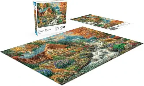 Buffalo Games - Alpine Serenity - 1000 Piece Jigsaw Puzzle with Hidden Images - 5