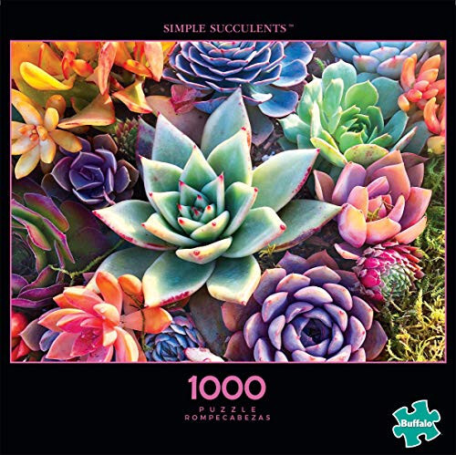 Buffalo Games - Simple Succulent - 1000 Piece Jigsaw Puzzle - 2