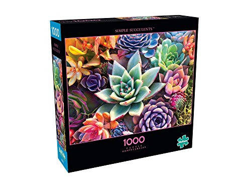 Buffalo Games - Simple Succulent - 1000 Piece Jigsaw Puzzle - 3