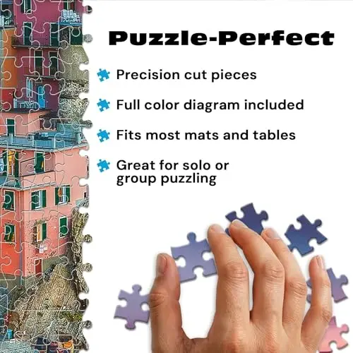 Buffalo Games - Cinque Terre - 1000 Piece Jigsaw Puzzle - 4