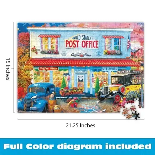 Buffalo Games - Country Life - Country Delivery - 500 Piece Jigsaw Puzzle, Multi - 2