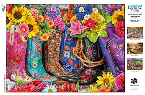 Buffalo Games - Cowgirl Colors - 1000 Piece Jigsaw Puzzle - 5