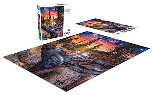 Buffalo Games - Earthpix - Forest Magic Hour - 1000 Piece Jigsaw Puzzle for Adults Challenging Puzzle Perfect for Game Nights - Finished Puzzle Size is 26.75 x 19.75 - 4