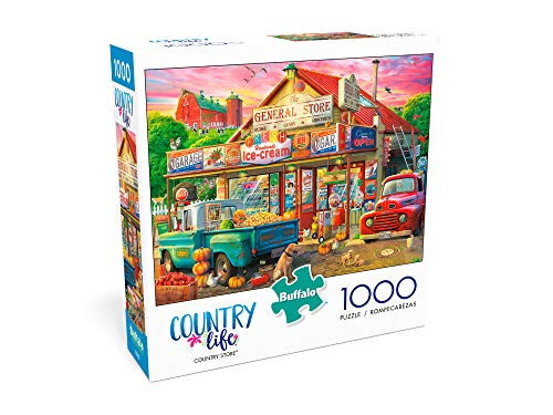 Buffalo Games - Eduard - Country Store - 1000-частная пазл-головоломка для взрослых Сложная головоломка, идеально подходящая для игровых вечеров - Размер готовой головоломки 26,75 x 19,75 - 3