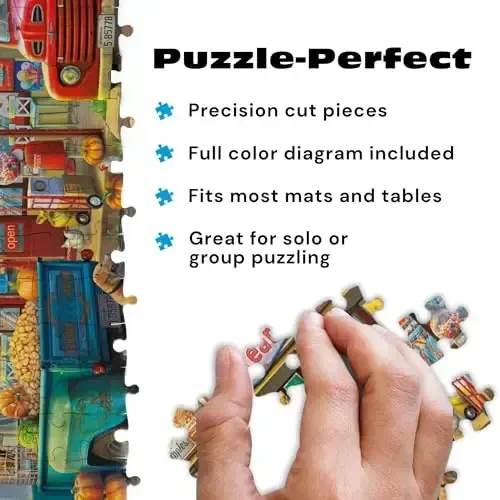 Buffalo Games - Eduard - Country Store - 1000 Piece Jigsaw Puzzle for Adults Challenging Puzzle Perfect for Game Nights - Finished Puzzle Size is 26.75 x 19.75 - 6