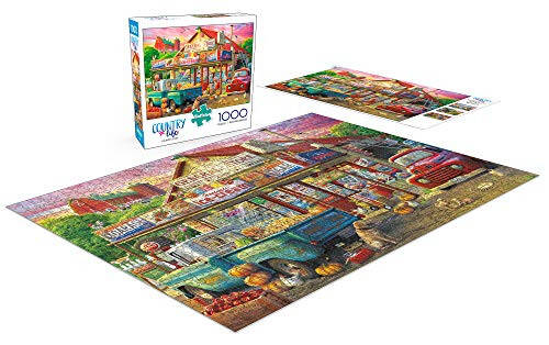 Buffalo Games - Eduard - Country Store - 1000 Piece Jigsaw Puzzle for Adults Challenging Puzzle Perfect for Game Nights - Finished Puzzle Size is 26.75 x 19.75 - 4