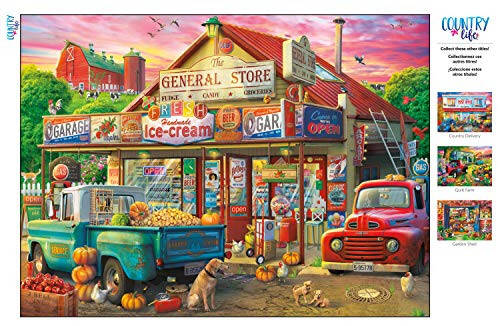 Buffalo Games - Eduard - Country Store - 1000 Piece Jigsaw Puzzle for Adults Challenging Puzzle Perfect for Game Nights - Finished Puzzle Size is 26.75 x 19.75 - 5