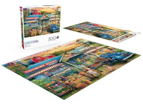 Buffalo Games - Eduard - Ferma Savdosi - Kattalar Uchun 500 Parchadan Iborat Jigso Puzzle - Qiyin Puzzle, O'yin Kechalari Uchun Ideal - Tayyor Puzzle O'lchami 21,25 x 15,00 - 5