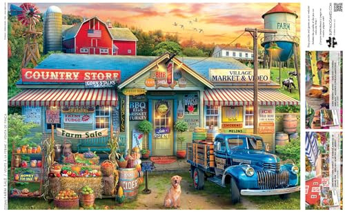 Buffalo Games - Eduard - Ferma Savdosi - Kattalar Uchun 500 Parchadan Iborat Jigso Puzzle - Qiyin Puzzle, O'yin Kechalari Uchun Ideal - Tayyor Puzzle O'lchami 21,25 x 15,00 