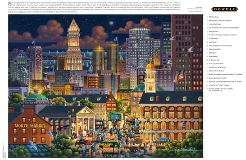 Buffalo Games - Eric Dowdle - Boston Market - 1000 Piece Jigsaw Puzzle for Adults -Challenging Puzzle Perfect for Game Nights - Finished Size is 26.75 x 19.75 - 5