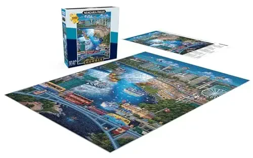 Buffalo Games - Eric Dowdle - Niagara Falls - 1000 Piece Jigsaw Puzzle for Adults -Challenging Puzzle Perfect for Game Nights - Finished Size is 26.75 x 19.75 - 6