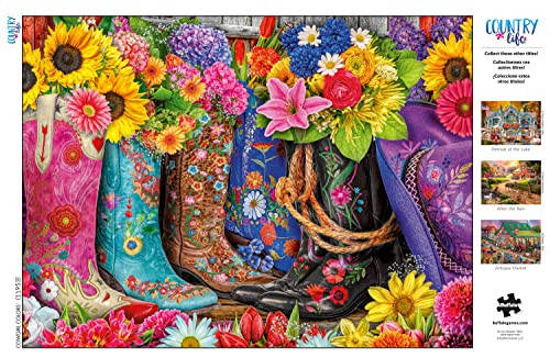 Buffalo Games - Cowgirl Colors - 1000 Piece Jigsaw Puzzle - 5