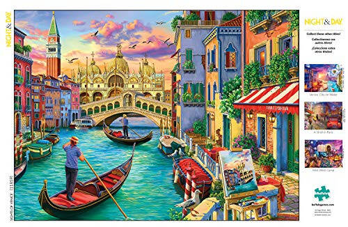 Buffalo Games - Image World - Sights of Venice - 1000 Piece Jigsaw Puzzle for Adults Challenging Puzzle Perfect for Game Nights - Finished Puzzle Size is 26.75 x 19.75 - 5