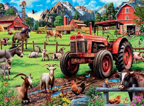 Buffalo Games - P.D. Moreno - Time for Chores - 1000 Piece Jigsaw Puzzle for Adults Challenging Puzzle Perfect for Game Nights - Finished Puzzle Size is 26.75 x 19.75 - 1