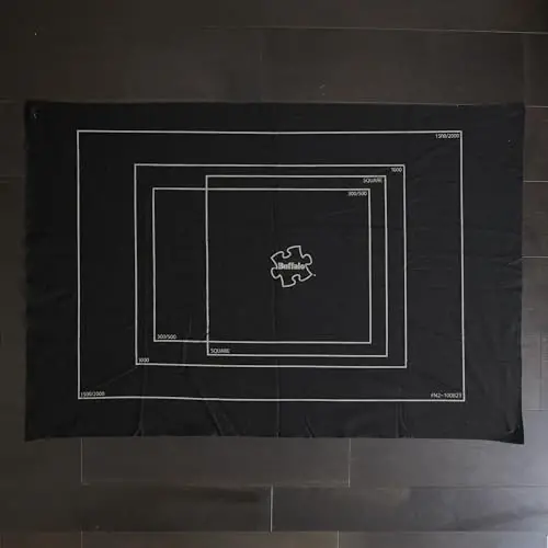 Buffalo Games - Roll-up Puzzle Mat - Jumbo Size for up to 2000 Piece Puzzles - Easy Storage and Clean Up - Expanding Tube for Roling - Save Your Jigsaw Puzzle - BUFFALO (1)