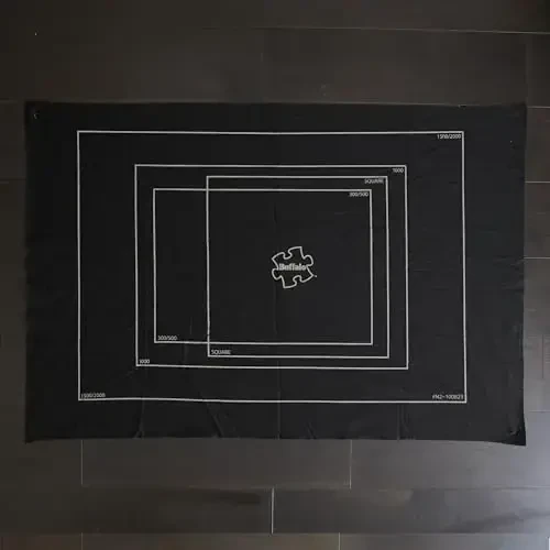 Buffalo Games - Roll-up Puzzle Mat - Jumbo Size for up to 2000 Piece Puzzles - Easy Storage and Clean Up - Expanding Tube for Roling - Save Your Jigsaw Puzzle - 2