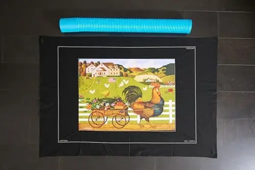 Buffalo Games - Roll-up Puzzle Mat - Jumbo Size for up to 2000 Piece Puzzles - Easy Storage and Clean Up - Expanding Tube for Roling - Save Your Jigsaw Puzzle - 5