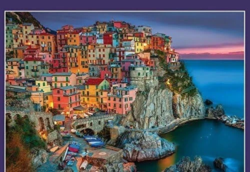 Buffalo Games - Peter Stewart - Cinque Terre - 1000 Piece Jigsaw Puzzle For Adults - Challenging Puzzle Perfect for Game Nights - Finished Size is 26.75 x 19.75 - MODAZONE