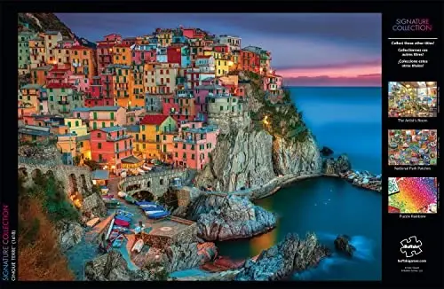 Buffalo Games - Peter Stewart - Cinque Terre - 1000 Piece Jigsaw Puzzle For Adults - Challenging Puzzle Perfect for Game Nights - Finished Size is 26.75 x 19.75 - 5
