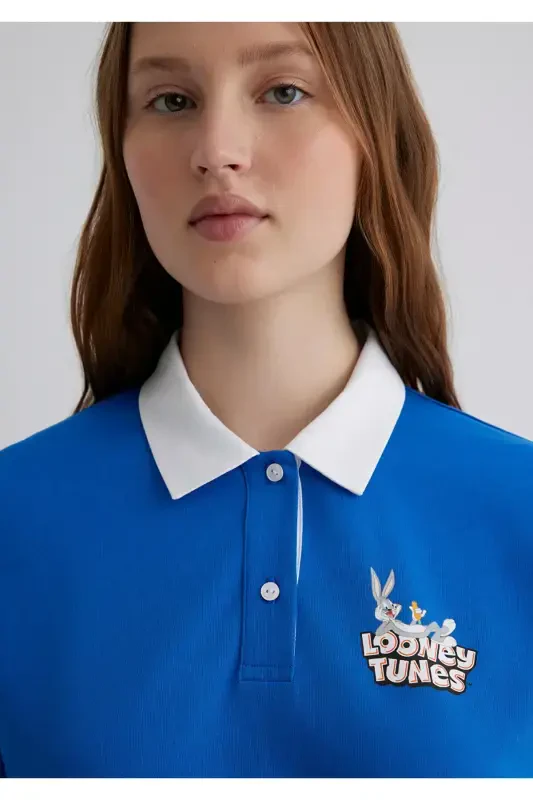 Bugs Bunny Baskılı Lacivert Tişört Regular Fit / N - 6