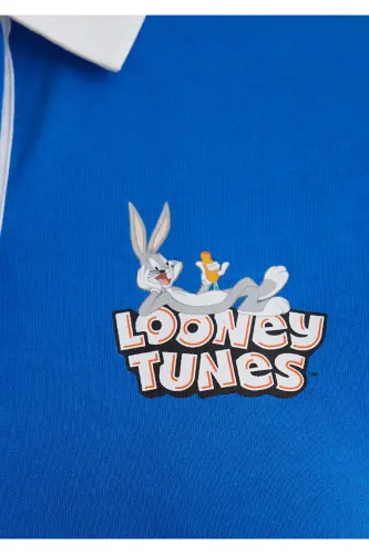 Bugs Bunny Baskılı Tişört Regular Fit / Normal Kesim 1613355-81330 - Lacivert-81330 - 7