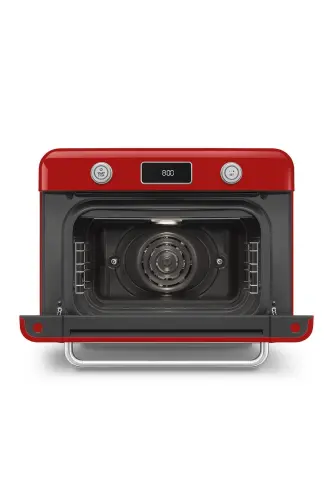 Buharlı Fırın Kırmızı - Cof01rdeu-Kırmızı - 5