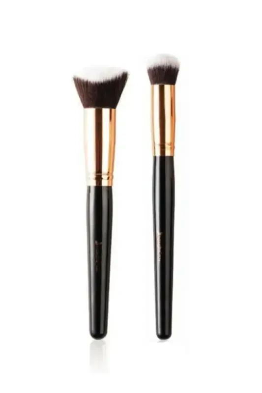 Buildable Concealer Brush 136 & 3d Kabuki Foundation Brush 150 - 2