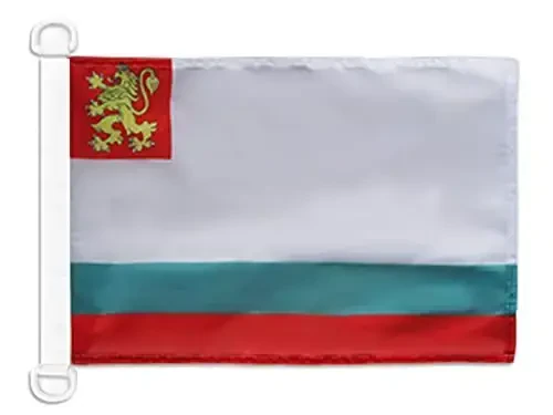 Bulgaria Naval Ensign NAUTICAL Flag 18'' x 12'' - Bulgarian War flags 30 x 45 cm. - Banner 12x18 in for boat - AZ FLAG 