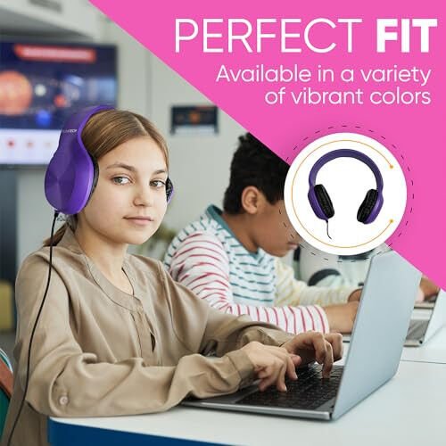 Bulktech Simli Quloq Usti Teri Ko'zga Tashlab Qoldirishga Qarshi Quloqchilar 3,5 mm Ulagichli, Oval Metall Uyi, Ommavi Savdo, 5 Ta'rifli To'plam, Turli Xil Ranglar - MODAZONE (1)