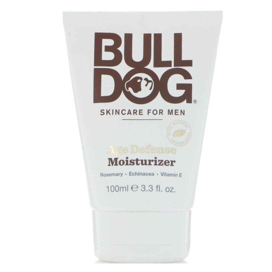 Bulldog Skincare for Men Age Defense Men's Moisturizer, 3.3oz, Nourishes & Smooths Men's Skin - 1