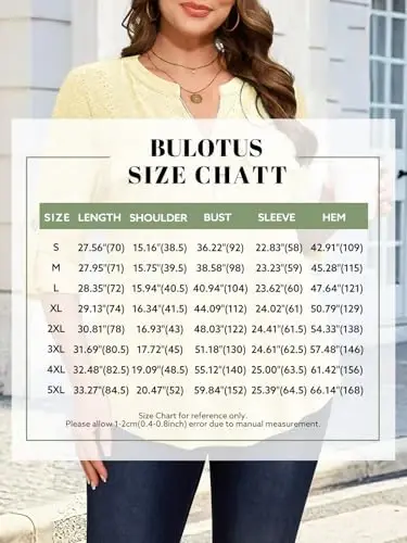 Bulotus Women's Zip Front V-Neck 3/4 Length Sleeve Womens Tops Business Casual Shirts - 6