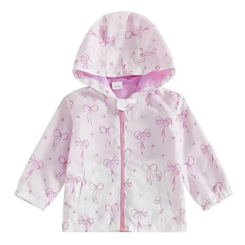 TheFound Toddler Girls Boys Hoodies Jacket Checkerboard Zip-Up Hooded Long Sleeve Coat Fall Winter Kid Baby Clothes Outerwear - 1
