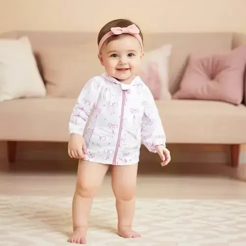 TheFound Toddler Girls Boys Hoodies Jacket Checkerboard Zip-Up Hooded Long Sleeve Coat Fall Winter Kid Baby Clothes Outerwear - 2