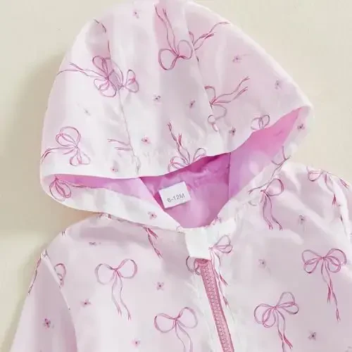 TheFound Toddler Girls Boys Hoodies Jacket Checkerboard Zip-Up Hooded Long Sleeve Coat Fall Winter Kid Baby Clothes Outerwear - 7